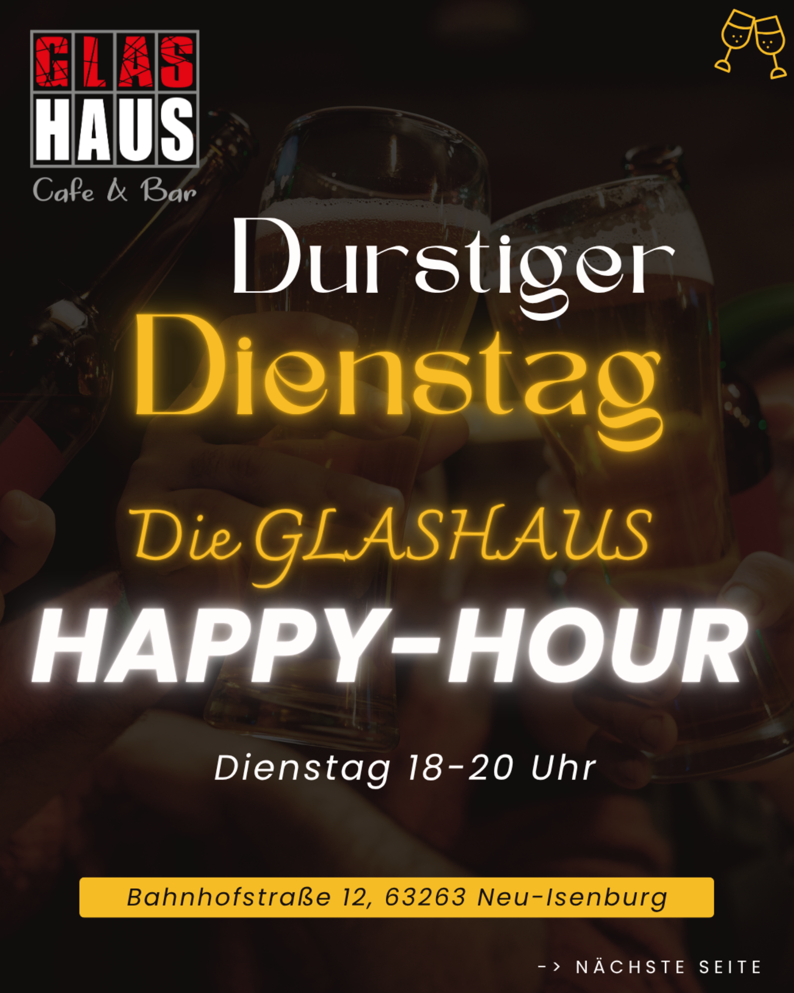 Event im Glashaus